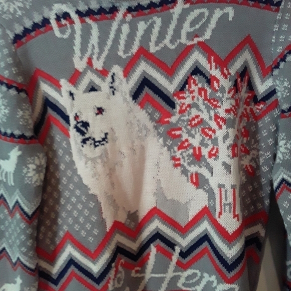 Game of Thrones Winter is Here Sweater - Picture 4 of 7